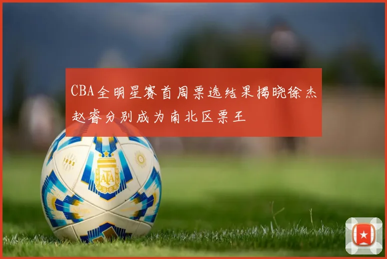 CBA全明星赛首周票选结果揭晓徐杰赵睿分别成为南北区票王